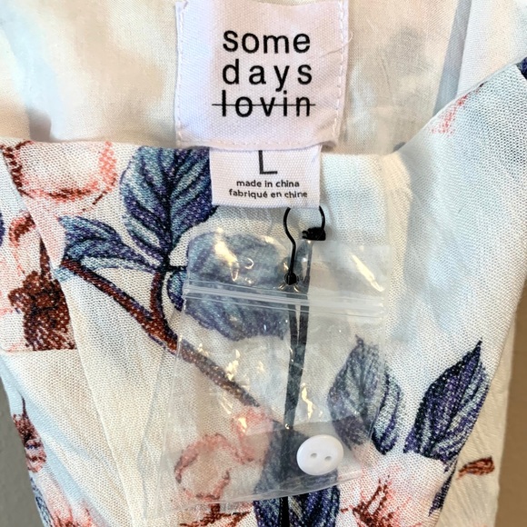 SOLDSomedays Lovin’ Songs of Summer Dress Sz L NWT - Picture 9 of 16